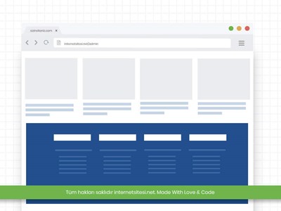 Footer Mesajı Düzenleme